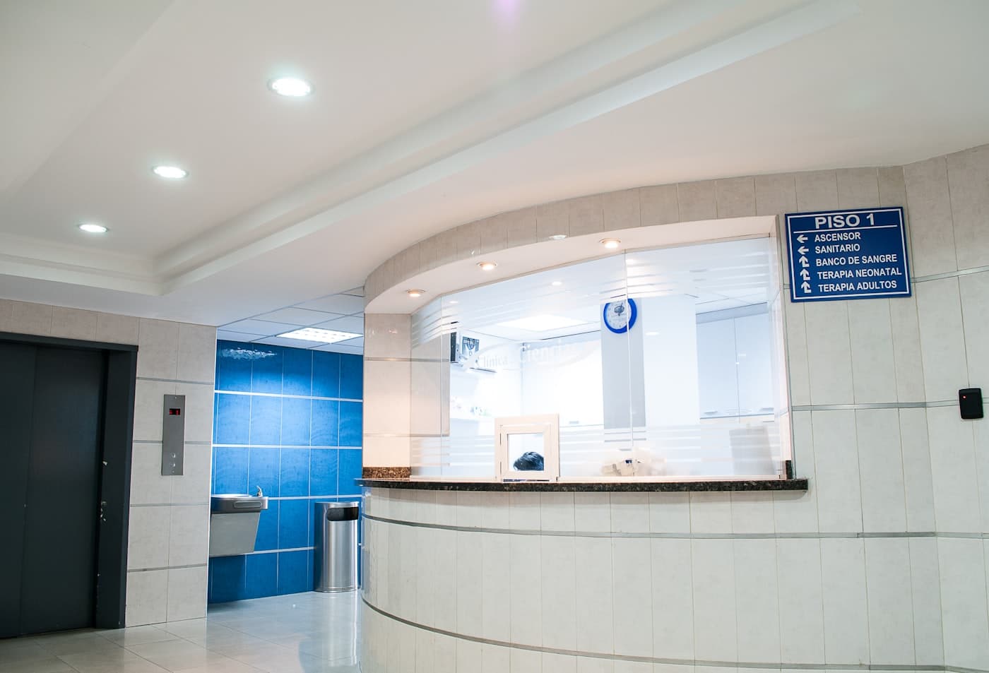 Information space in medical facilities visited by patients